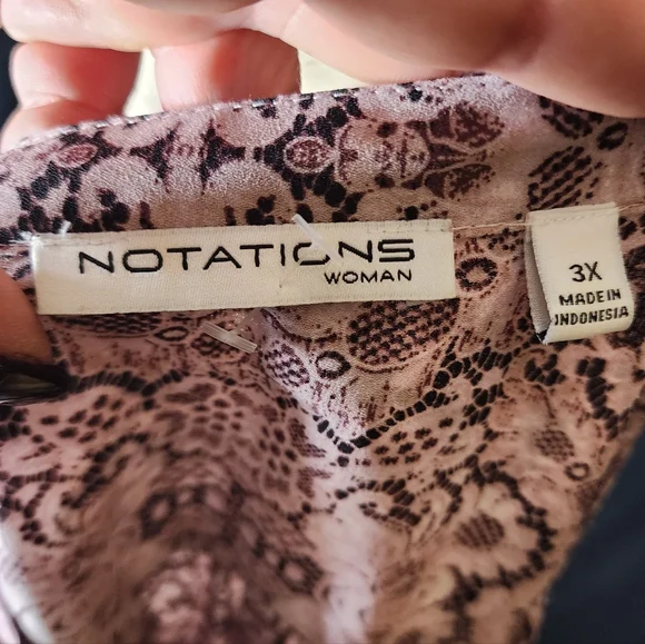 Notations Blouse - Picture 5 of 7